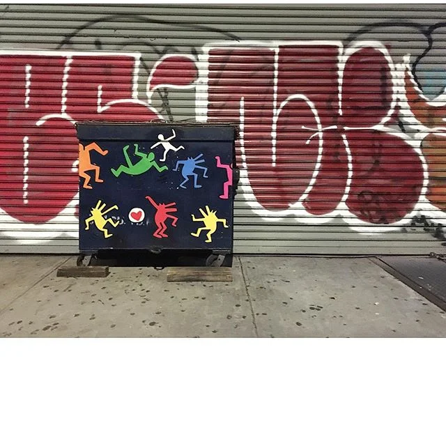 Keith #streetart #aboutlastnight #trash #latergram #eastvillage
