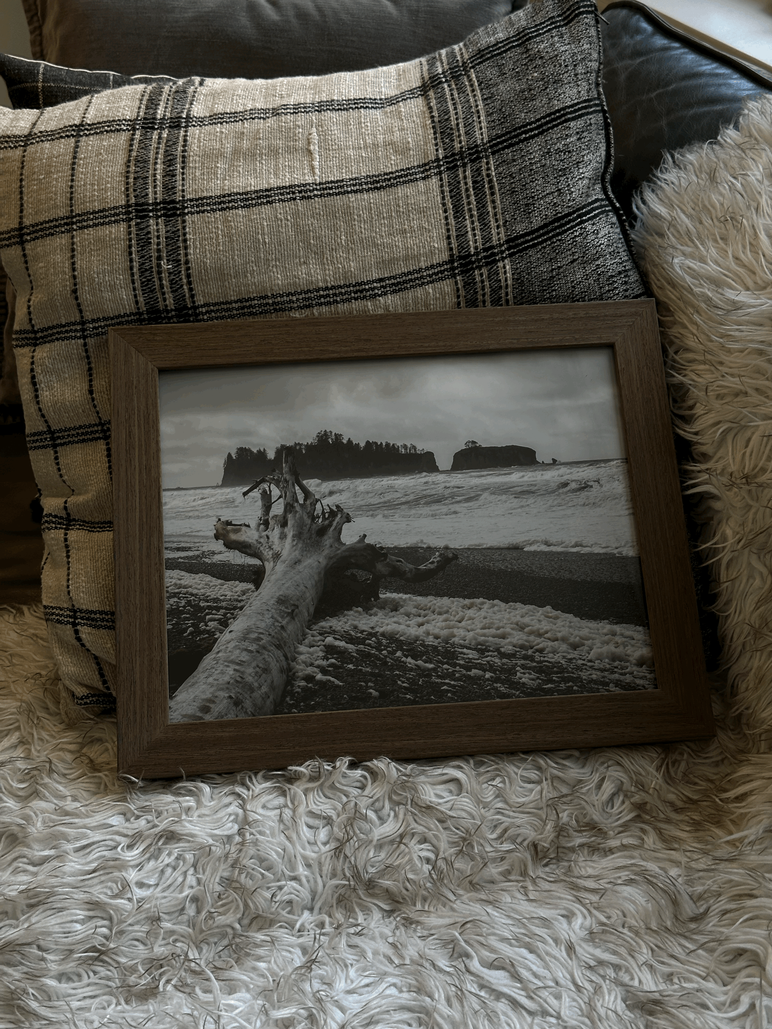 "Seafoam" Framed Print