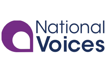    National Voices    National Voices is the leading coalition of health and scial care charities in England with more than 170 members covering a diverse range of health conditions and communities. 