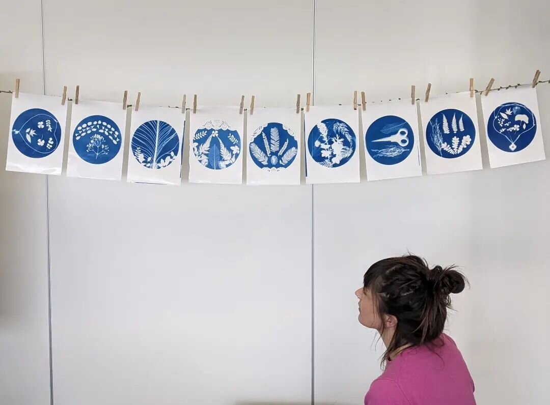 It was great fun at the #cyanotype #workshop yesterday! Thanks to all tenants who participated and to Laura Montag for beautifully leading the session 💙
&bull;
&bull;
&bull;
&bull;
&bull;
#socialjustice 
#humanrights 
#conferencespace 
#vauxhall 
#w