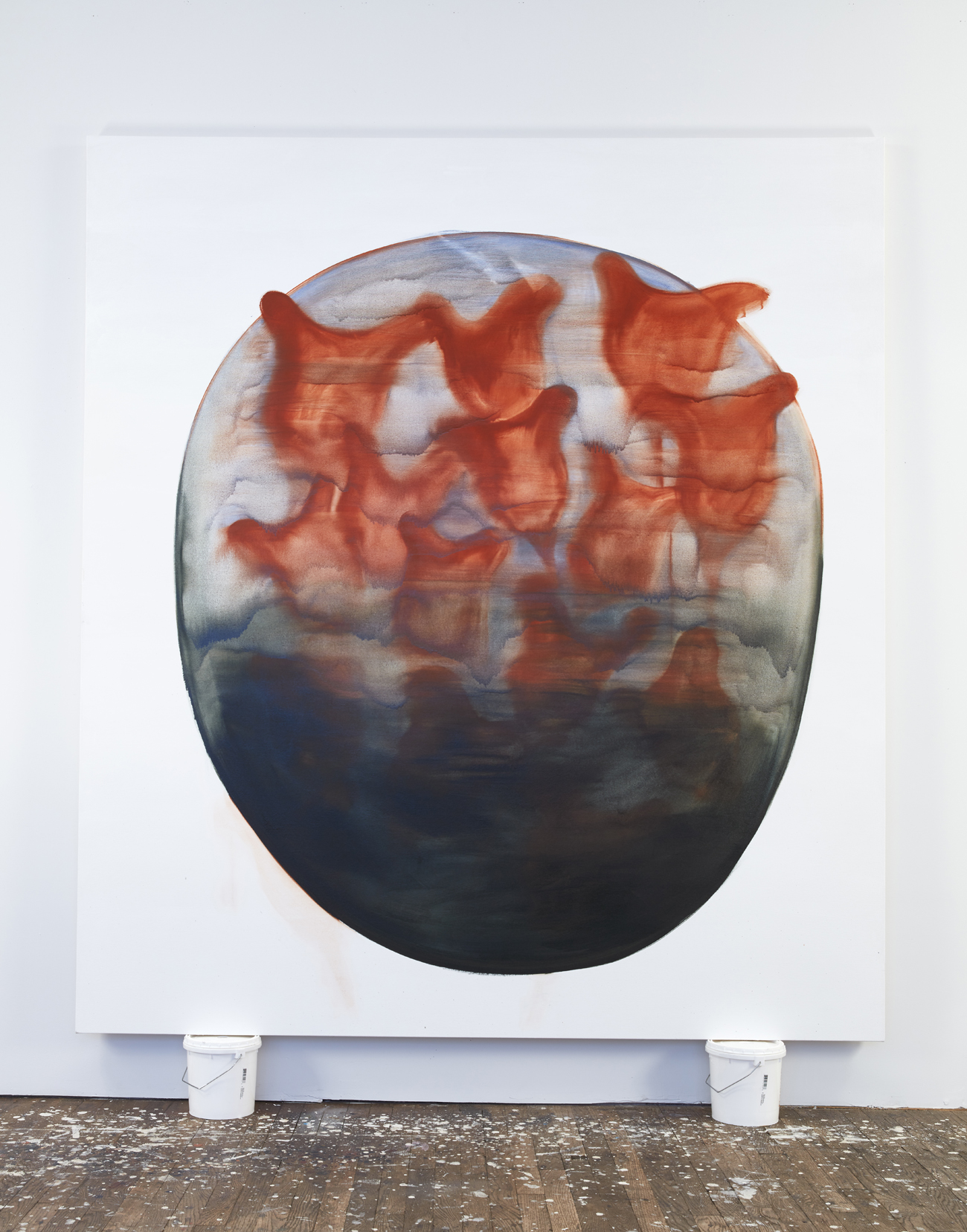 Untitled, 2019, oil on canvas, 90 x 80 inches