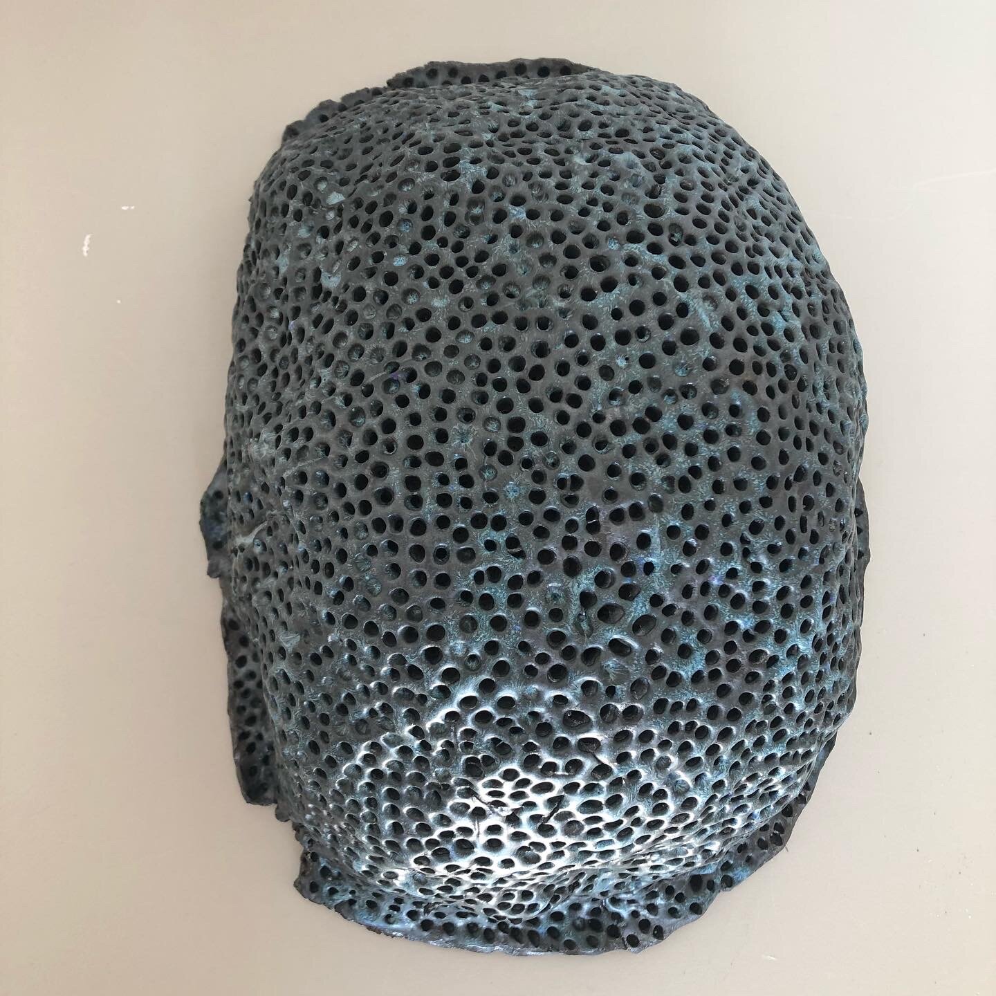 Belly (What Hole?), 2020, glazed ceramic, 15 x 10 x 6 1/2"