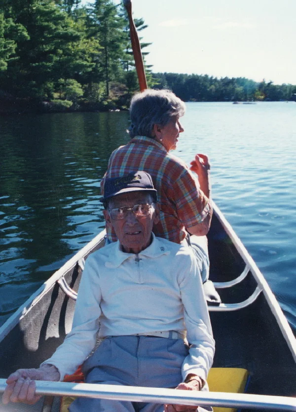 the last canoe ride.