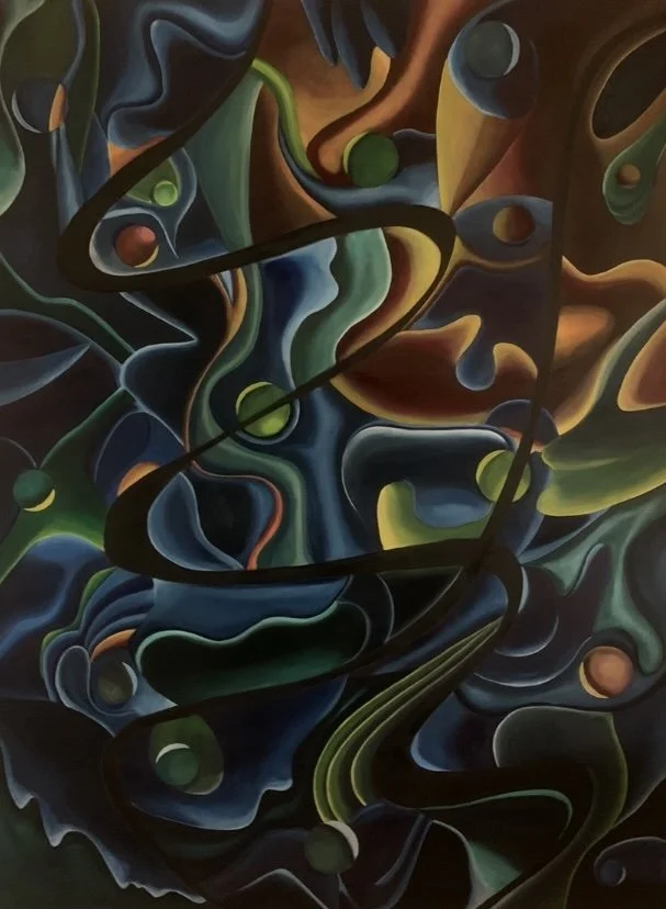 Turn 36"x48" oil on Canvas