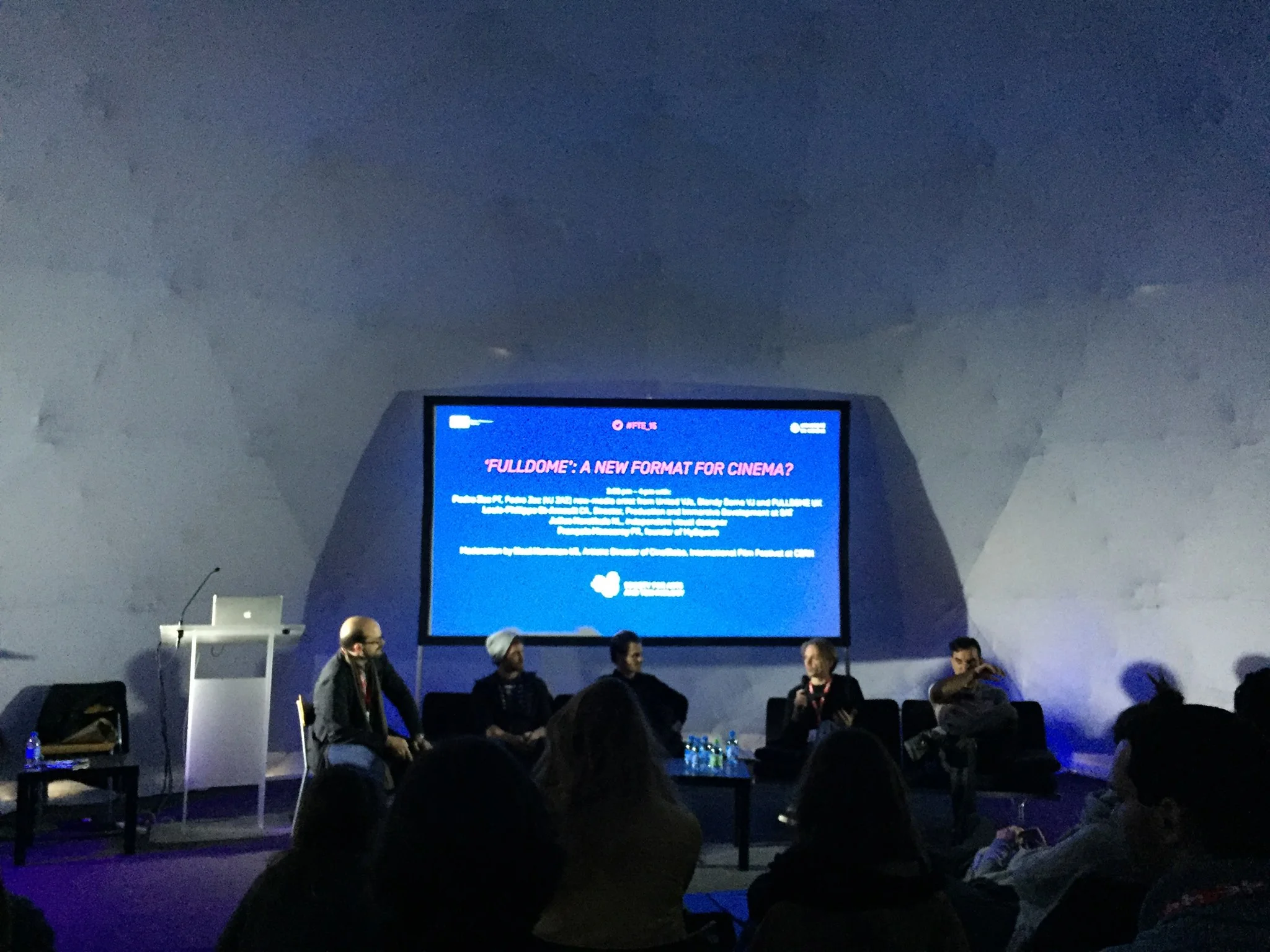 Round Table discussion at Tous Ecrans Festival