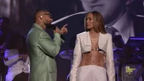 Jennifer Lopez and Maluma Tonight Show