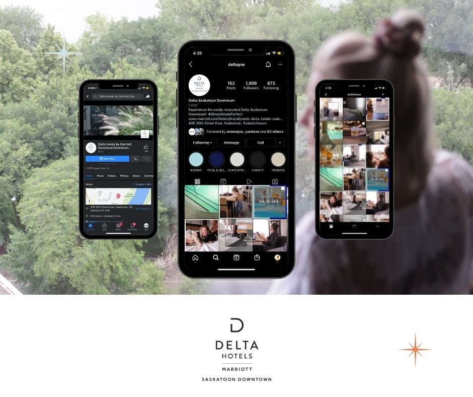 Delta Saskatoon Downtown, social media marketing & photography (Copy)