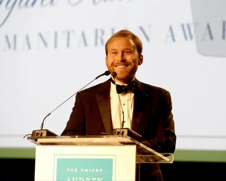 Pierce Bush at The 2015 UNICEF Audrey Hepburn® Society Ball in Houston, Texas.