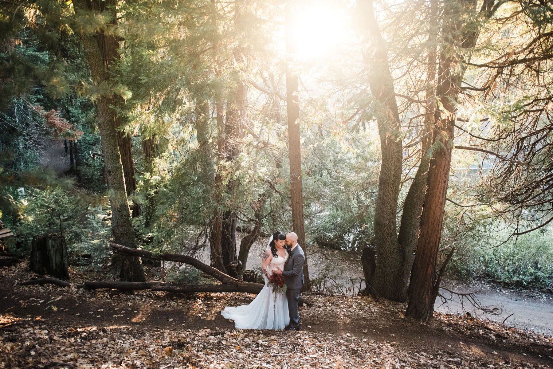 Fall Wedding at SkyPark at Santa's Village in Lake Arrowhead, Ca | Angie and Nick 