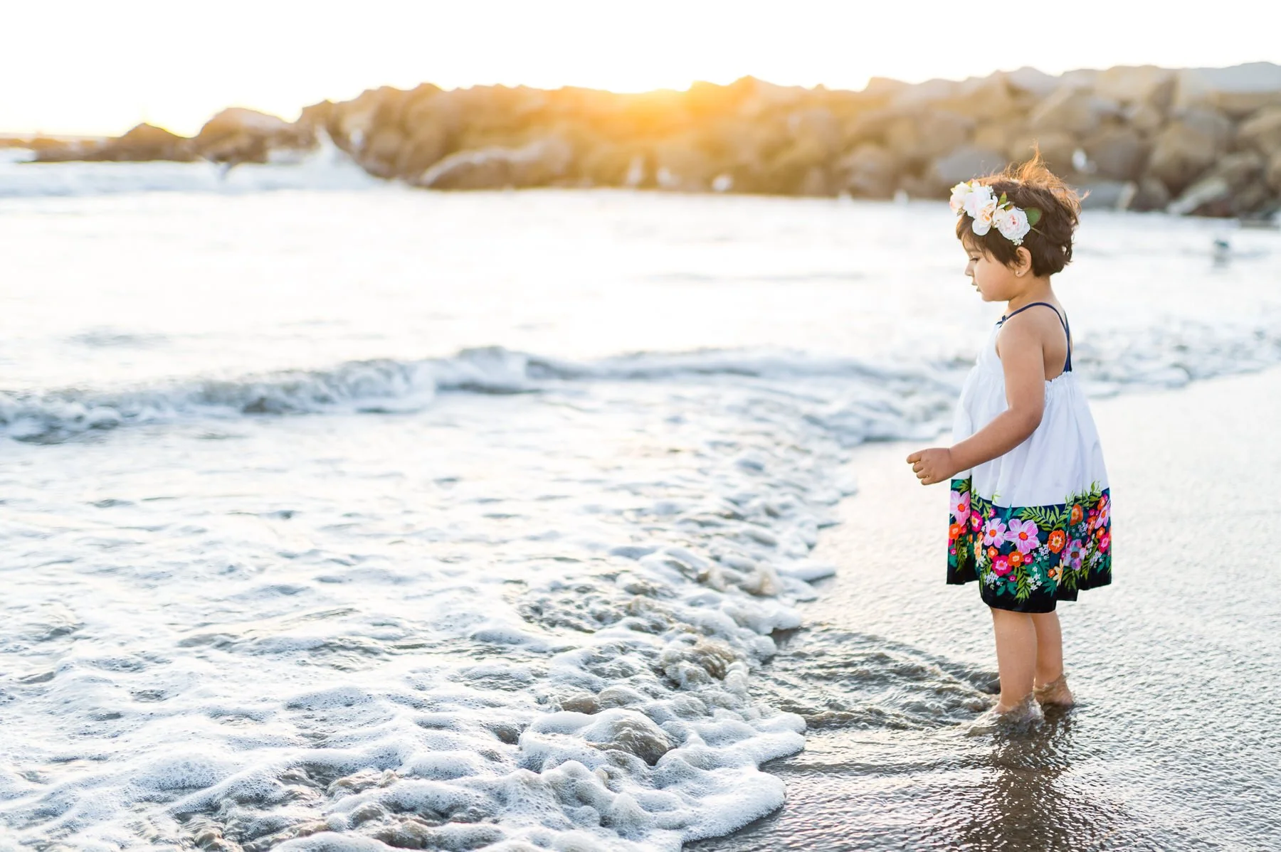 Will Rogers State Beach Family Session in Pacific Palisades, Ca | Bhandari Family