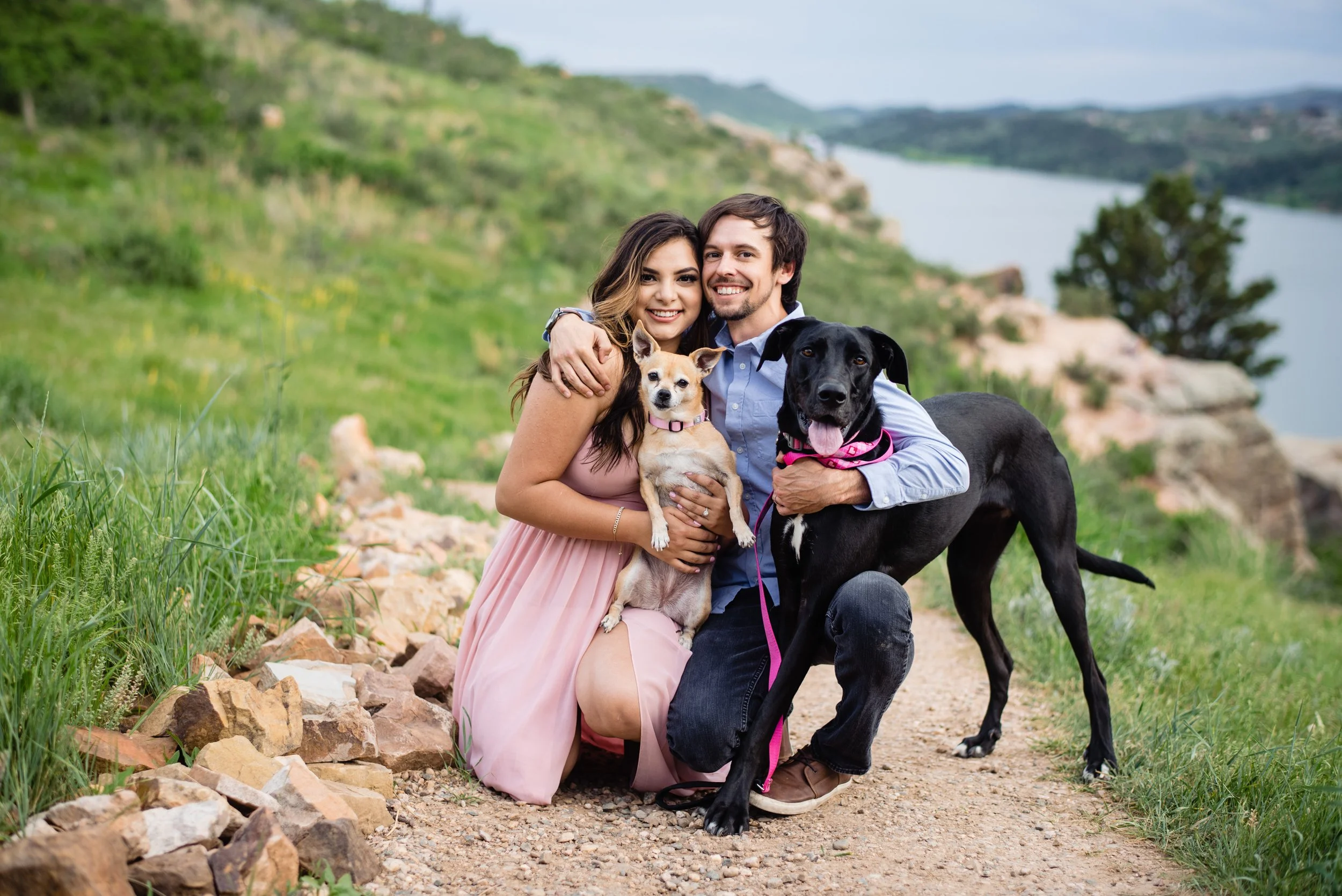 Dog-friendly engagement session locations in Colorado