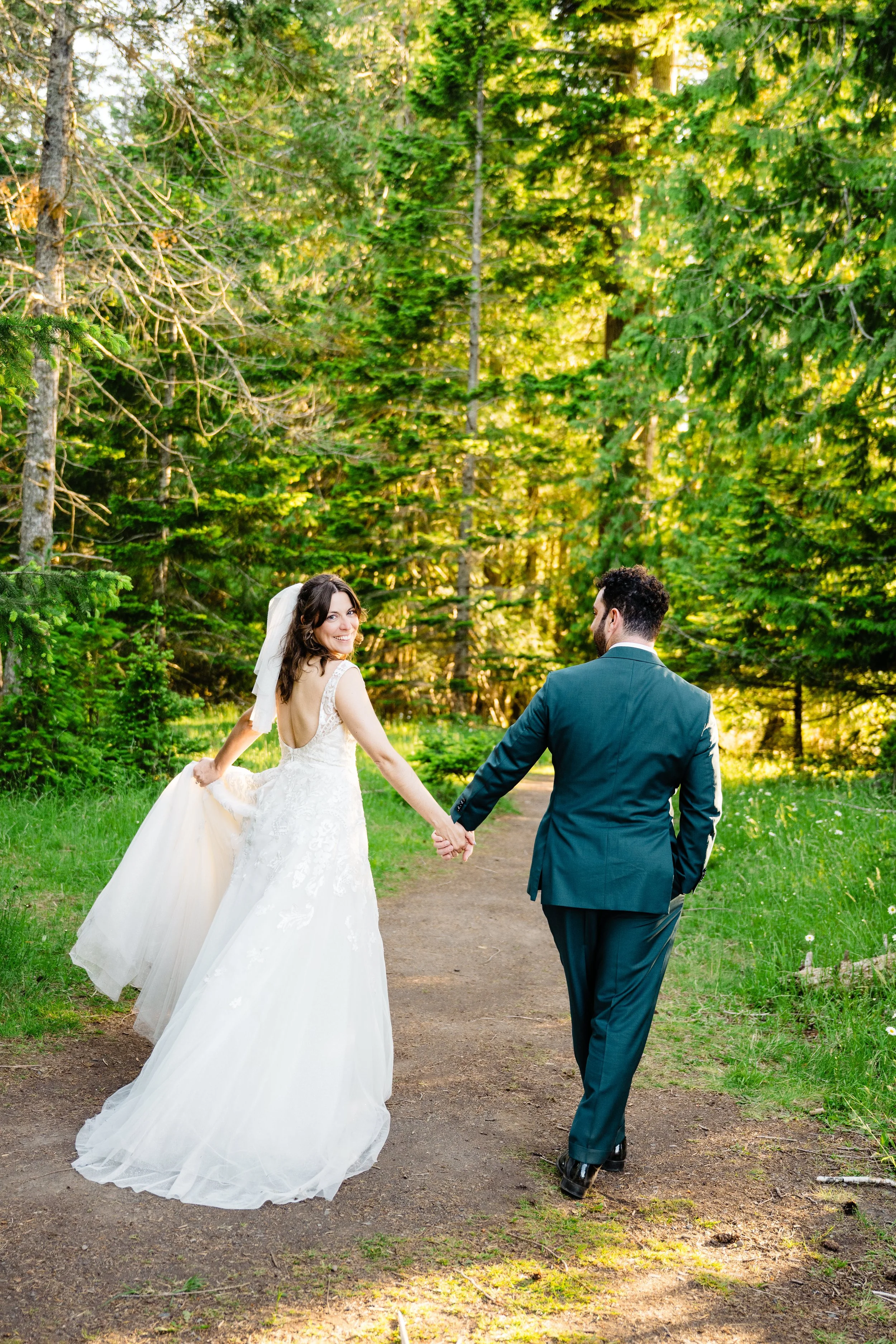 Hiking elopement in Rocky Mountain National Park