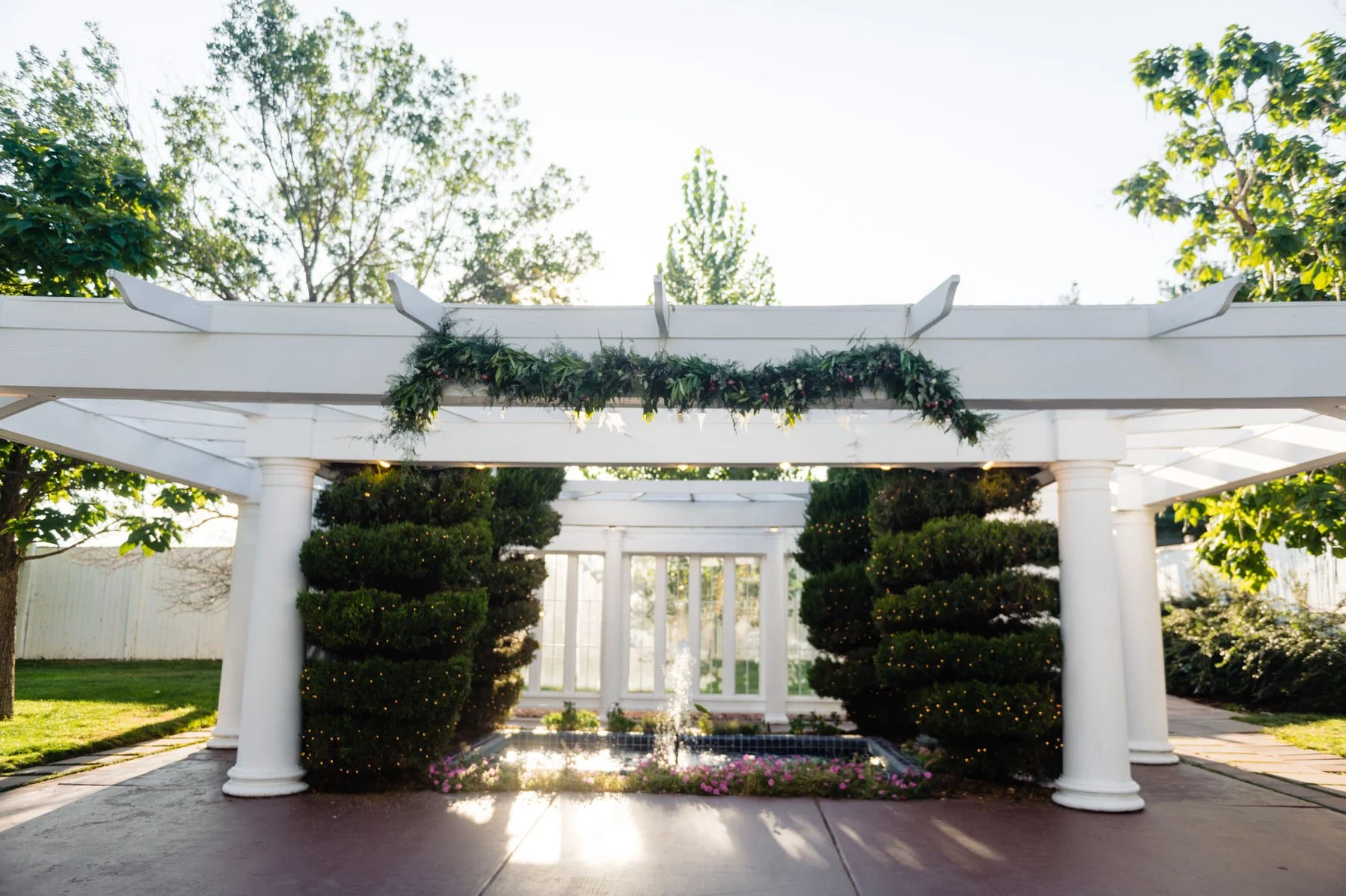 Ceremony detail at Lionsgate Event Center