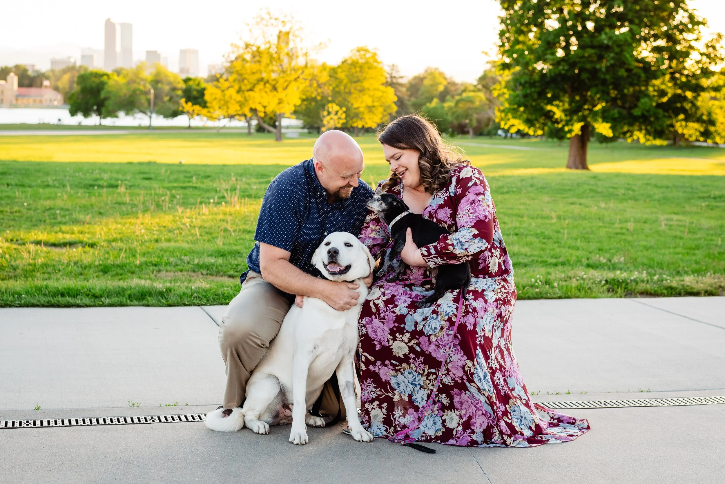 Dog-friendly engagement session locations in Colorado