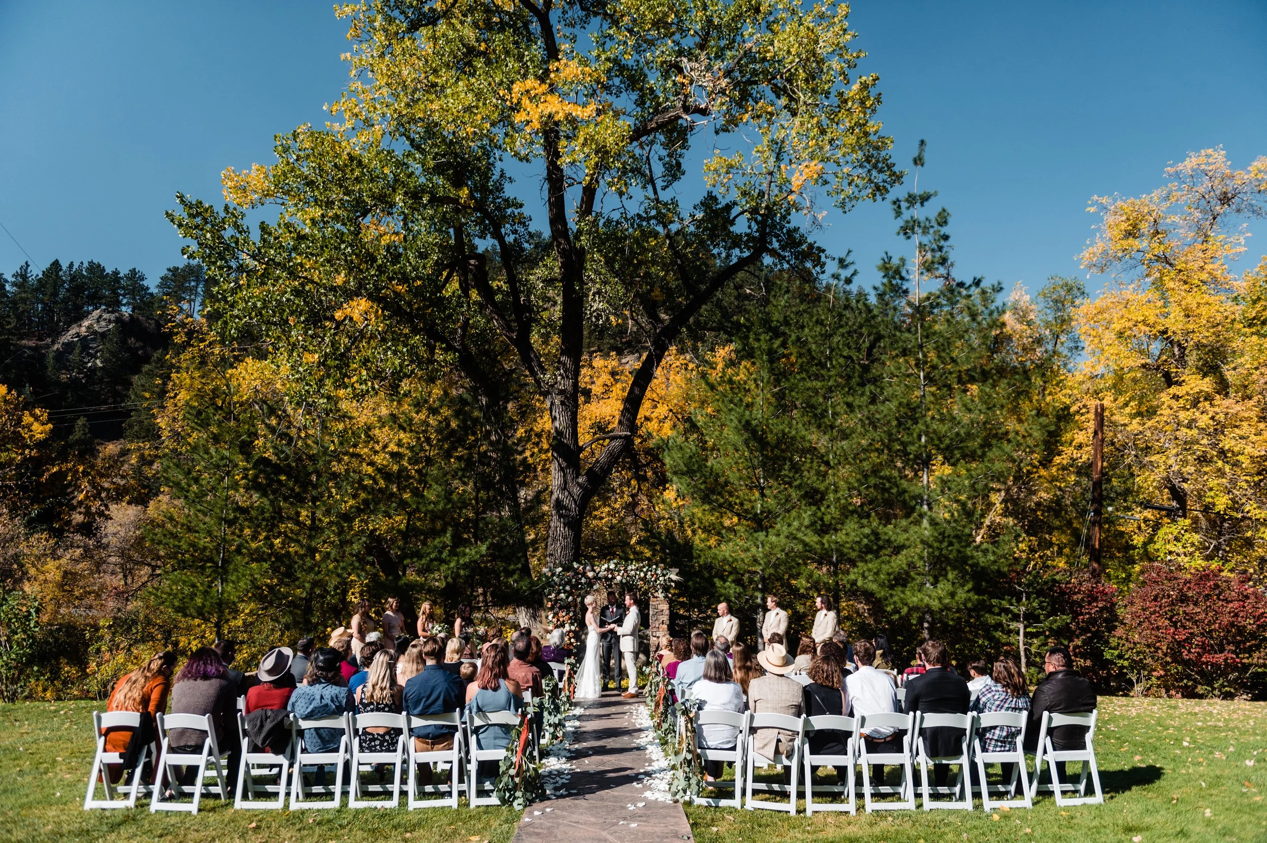 Colorado wedding weather by season