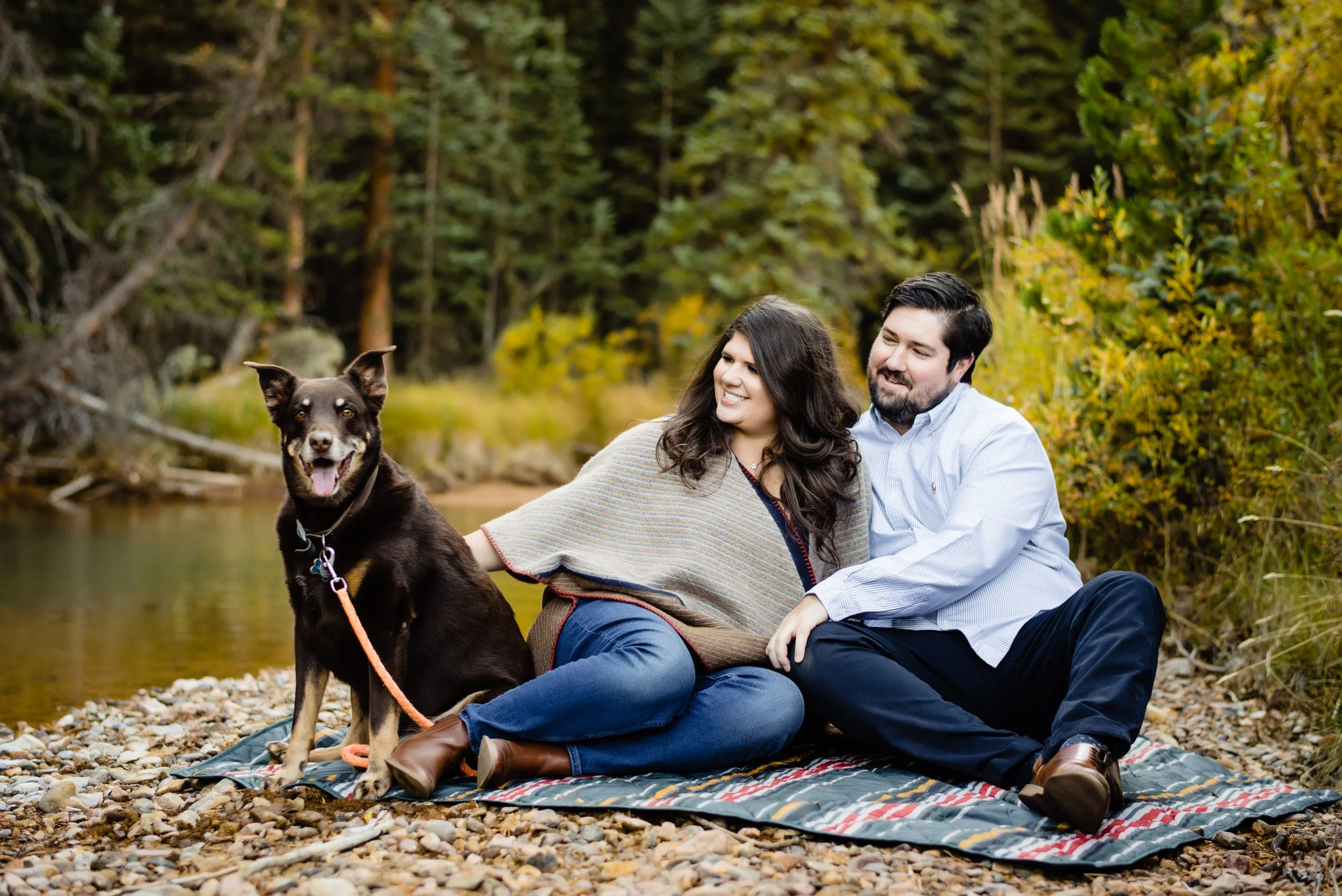 Dog-friendly engagement session locations in Colorado