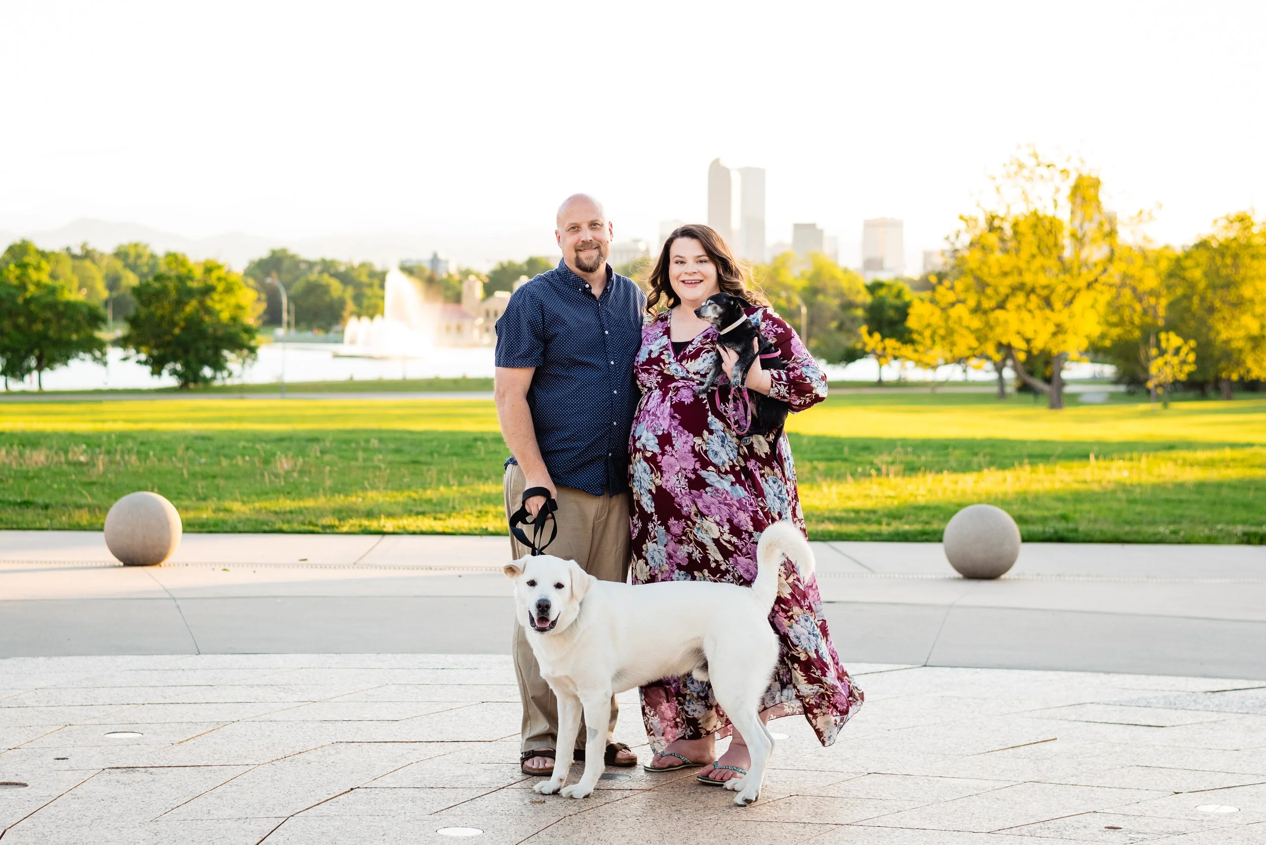 Dog-friendly engagement session locations in Colorado