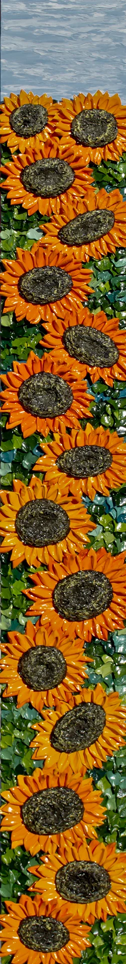 orange sunflowers