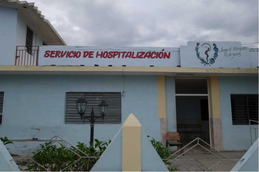 Two of the modest polyclinics we visited.
