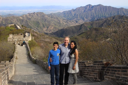 On the way back home we stopped in Beijing for a day. It was great to visit the Great Wall and it was amazing to see how much China has changed since I was last there. 
