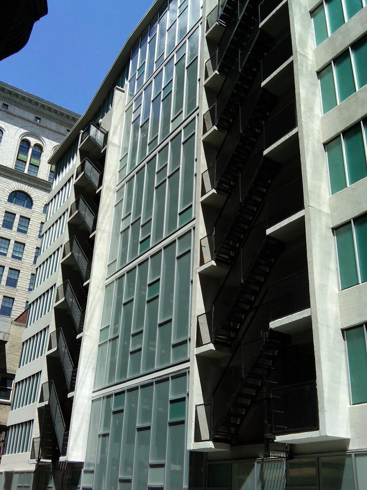 Garage facade