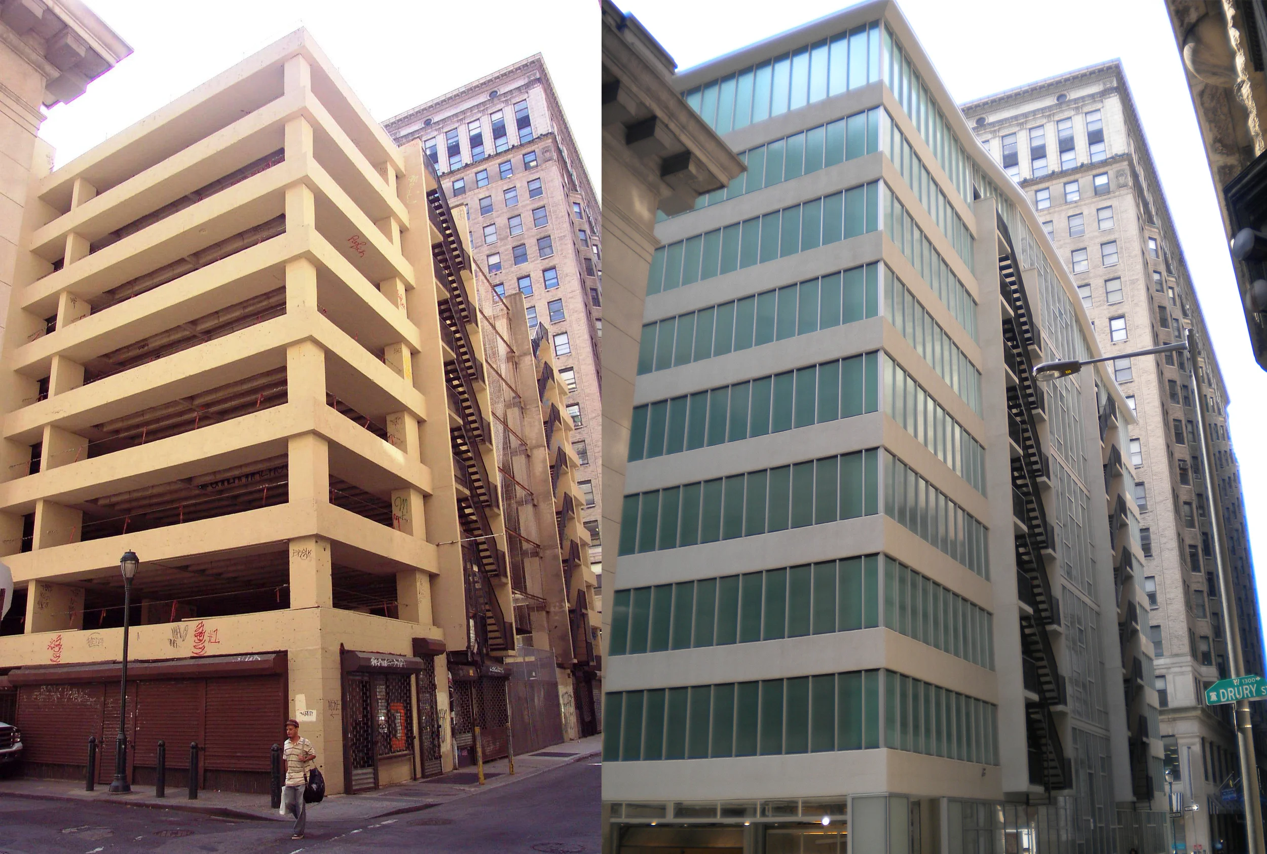 Before and After Construction