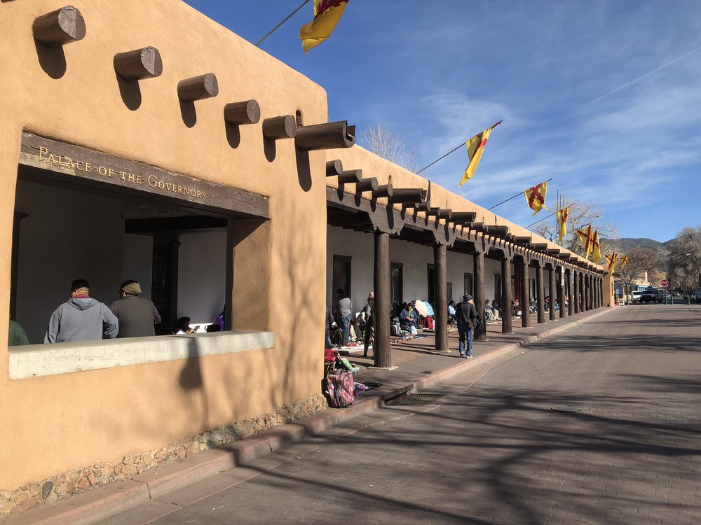  Palace of the Governors, Santa Fe Plaza 