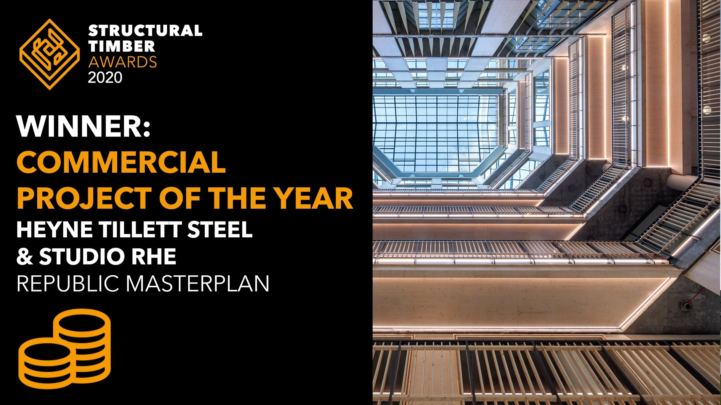 Republic London wins two awards at Structural Timber Awards 2020