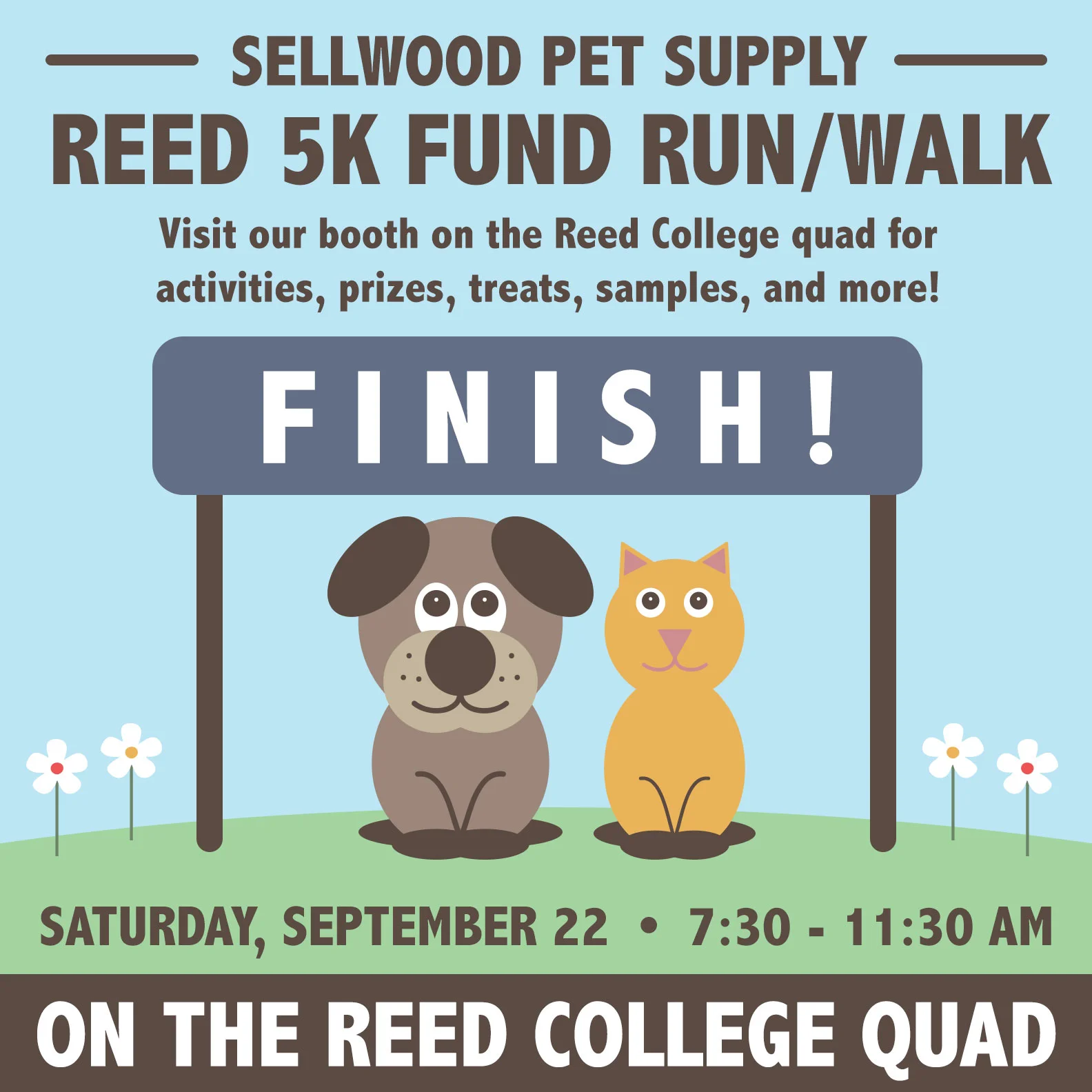 Visit Our Booth at the Reed College 5K Fund Run!