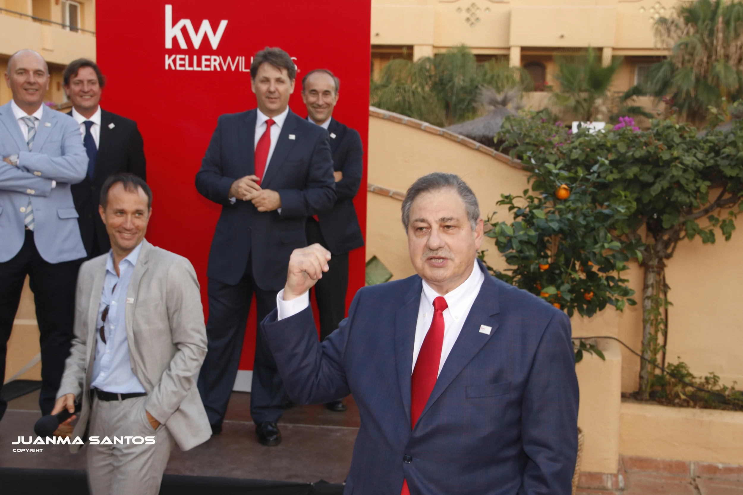 William Soteroff (Presidente de KW Mundial) durante la Presentación Oficial de KELLER WILLIAMS España el pasado 25 de Junio