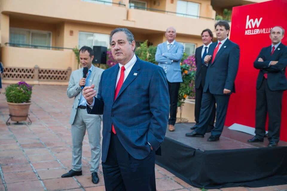 Bill Soteroff (Presidente KW en el Mundo) en la Presentación Oficial de Keller Williams España
