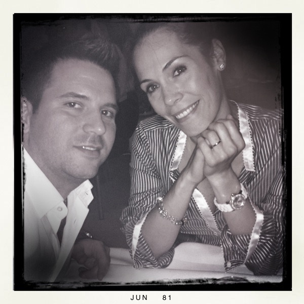 Michele conoció a Pilar en Londres. El amor de su vida.