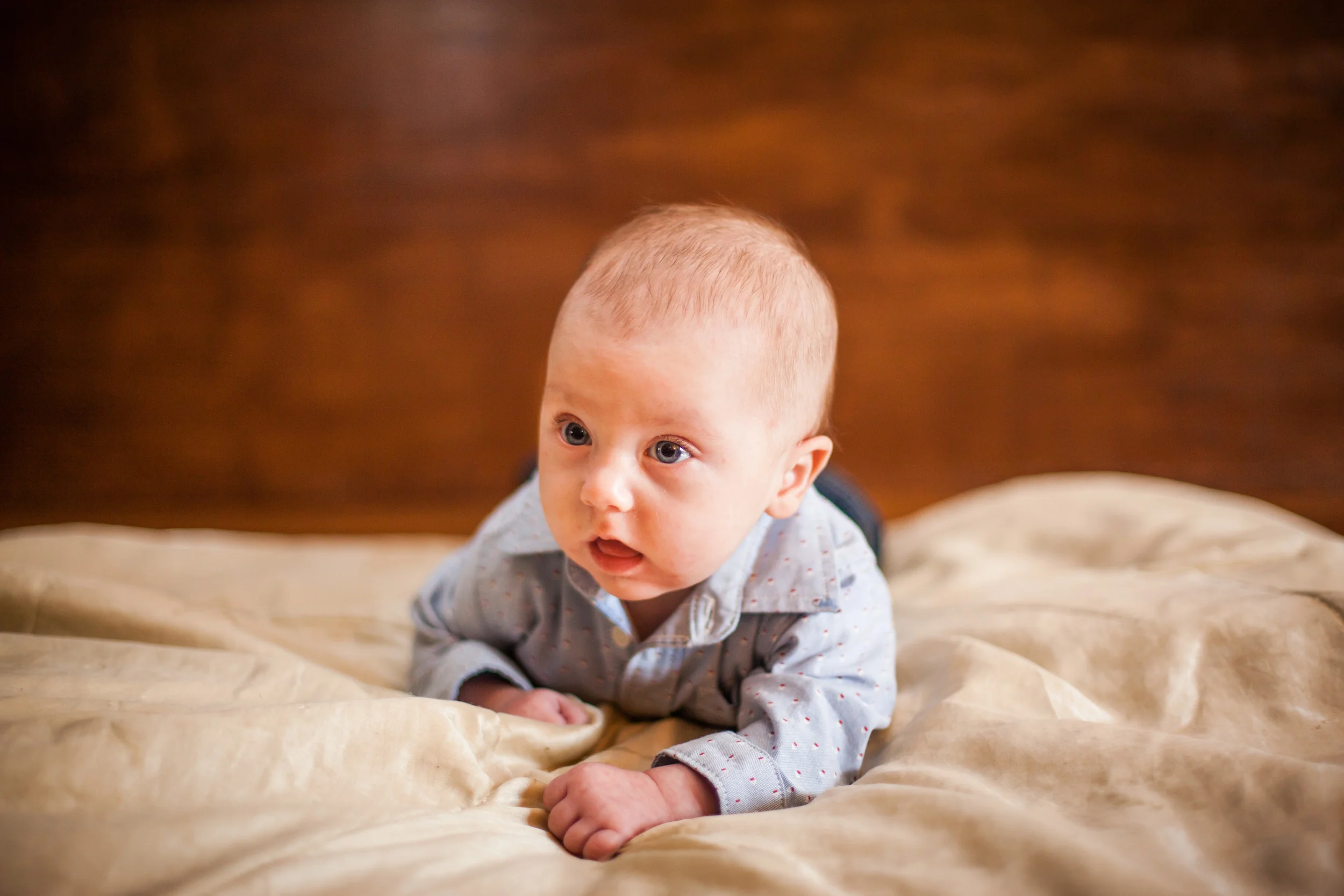Baby Gregory at 3 Months