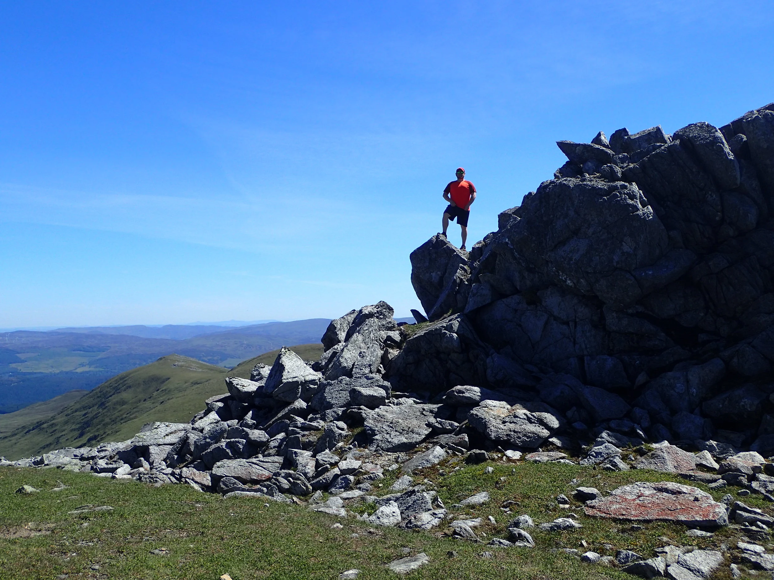 Meall na Aighean, Carn Mairg, Meall Garbh, & Carn Gorm (June 24, 2018)
