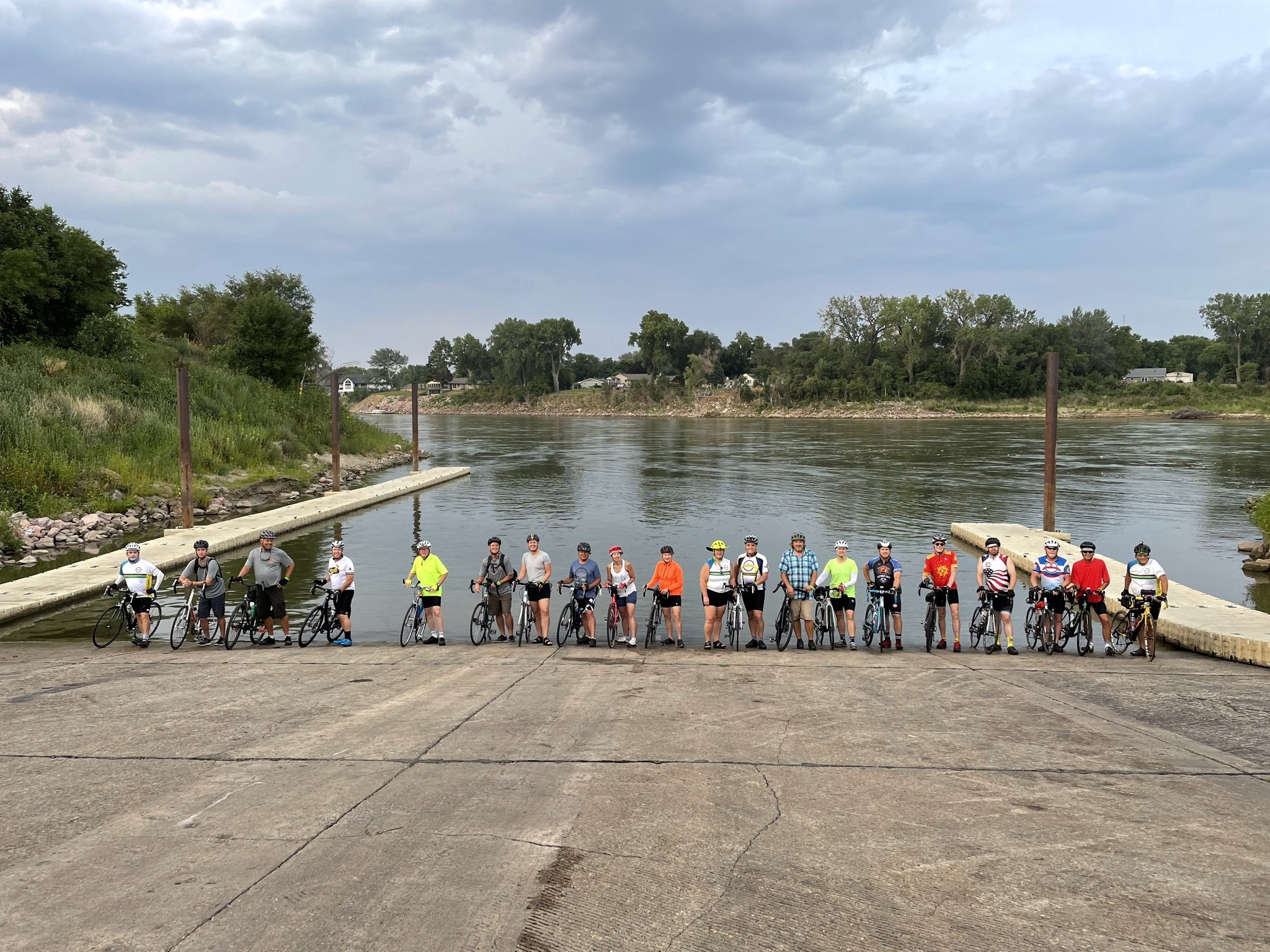 Ragbrai 2021 tire dip