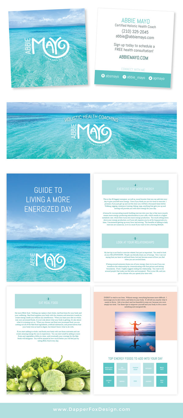 ABBIE MAYO | branding + website design — Dapper Fox Design - Branding + Website  Design