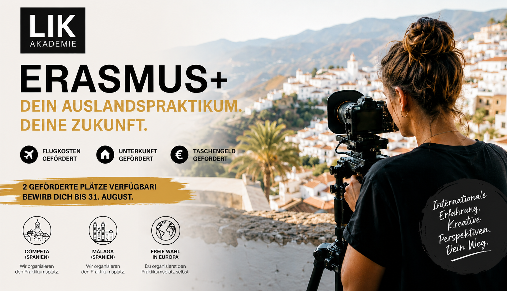 Erasmus+ bei LIK: Internationale Praxiserfahrung in Fotografie, Film und Mediendesign