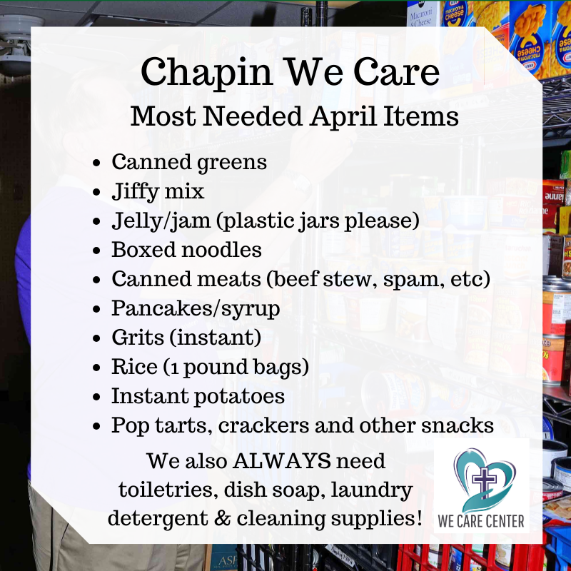 We Care of Chapin