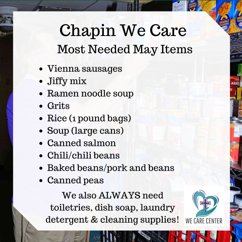We Care of Chapin