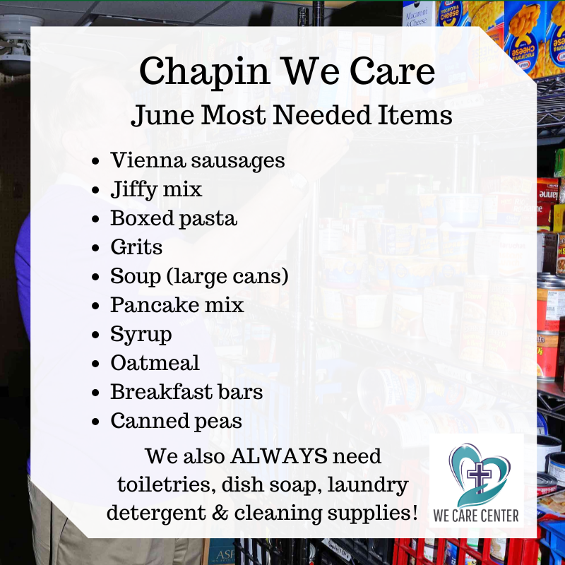 We Care of Chapin