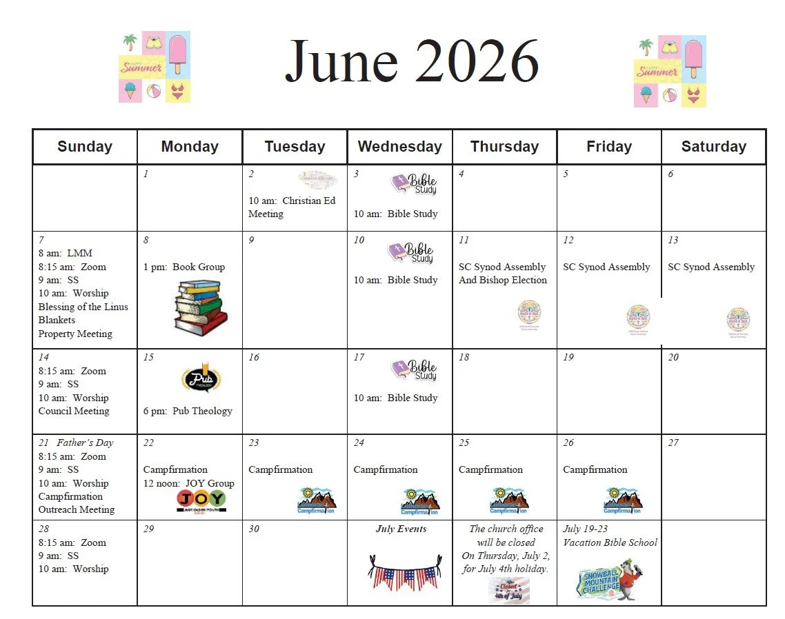 Monthly Calendar