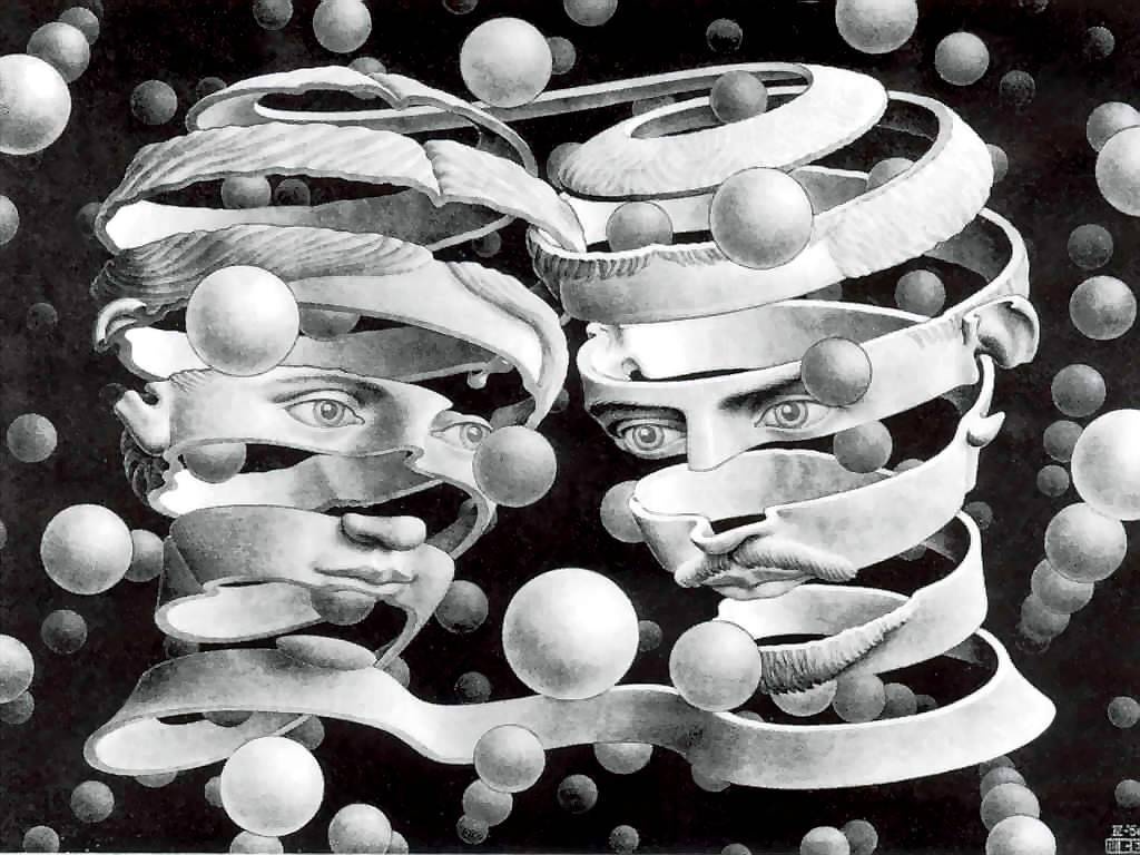 Bond of Union by M.C. Escher
