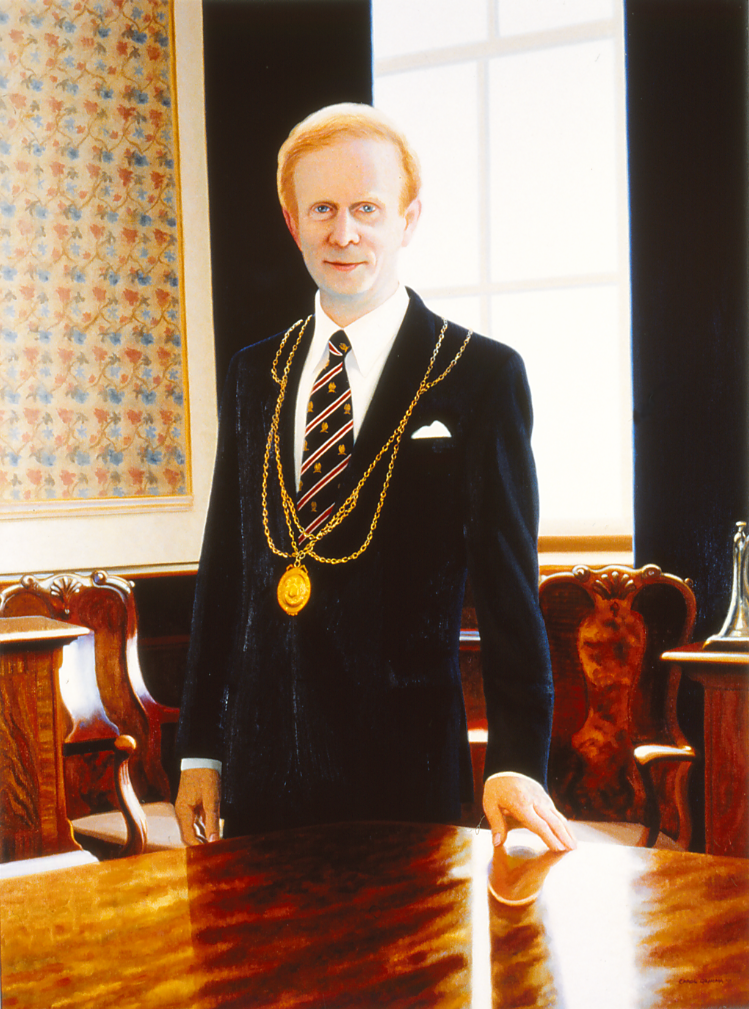 Councillor Reg N. M. Empey (b.1947), OBE, Lord Mayor (1989–1990 & 1993–1994)