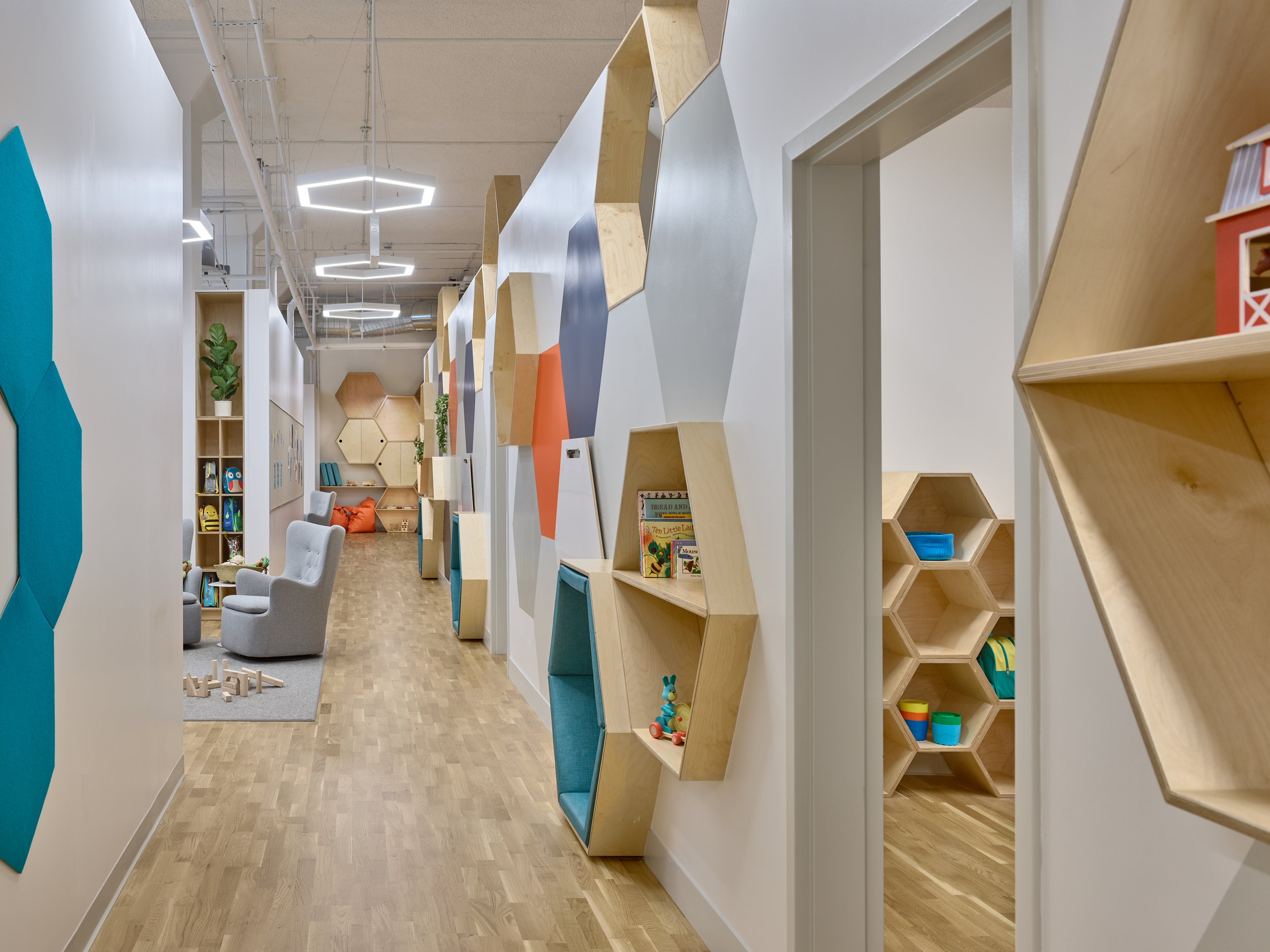 Child Care & Early Learning Tribeca Hive Wall