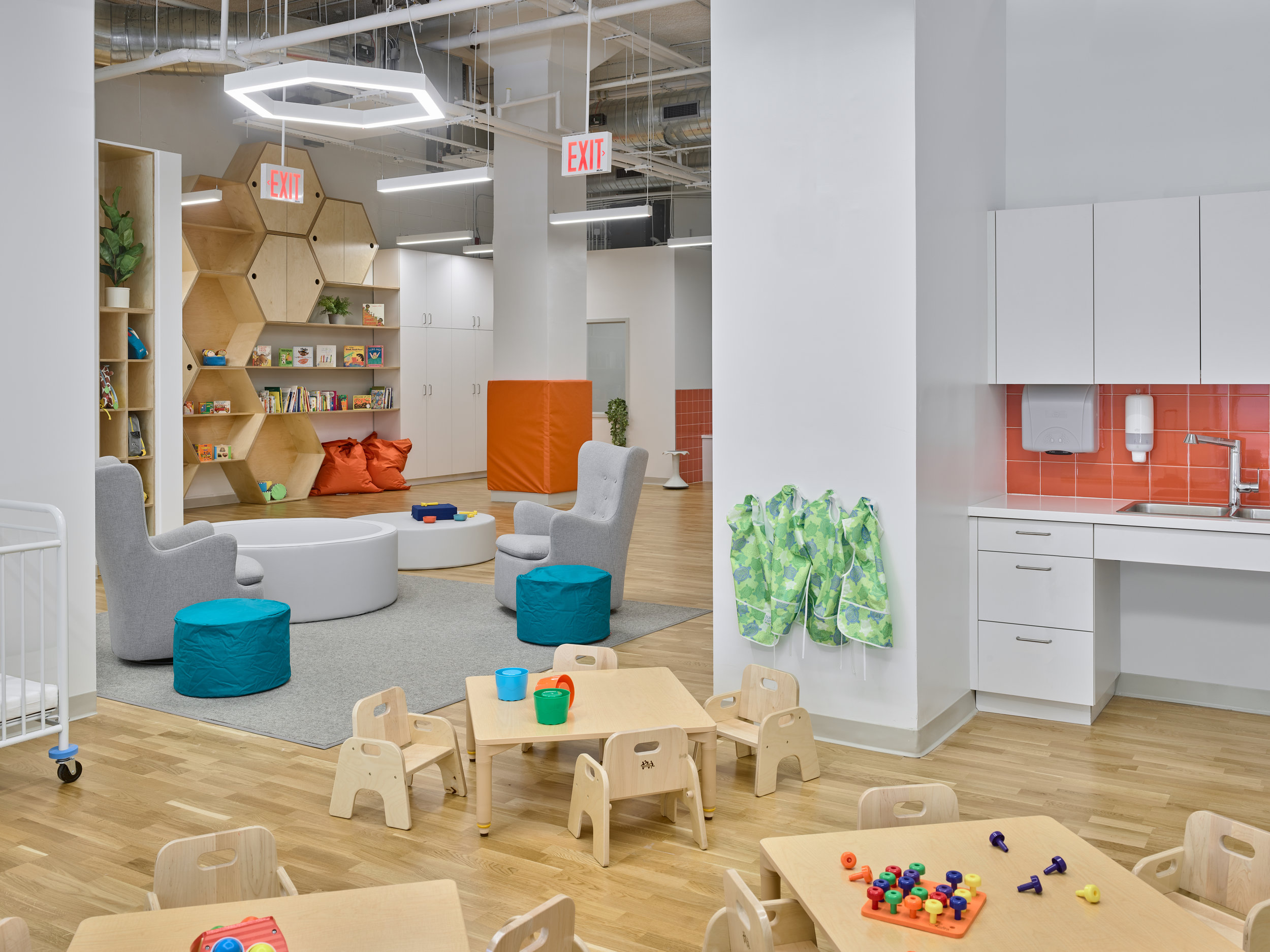 Child Care & Early Learning Tribeca Classroom, Social Center, & Multipurpose Room