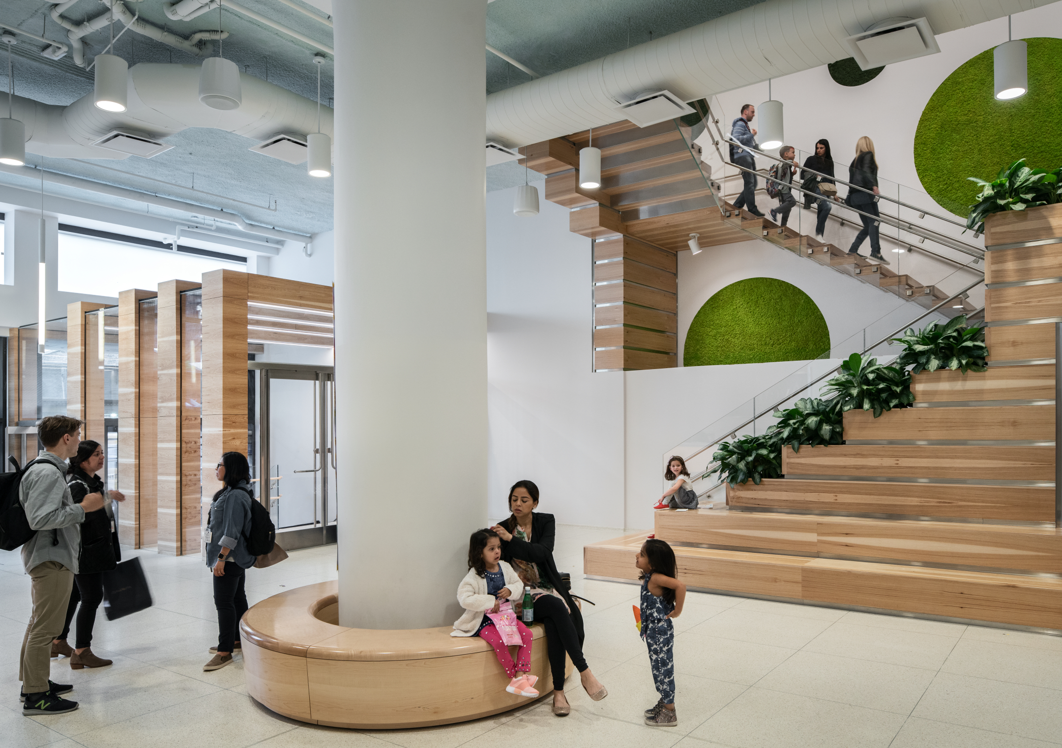 New York Early Learning Center Entrance Lobby