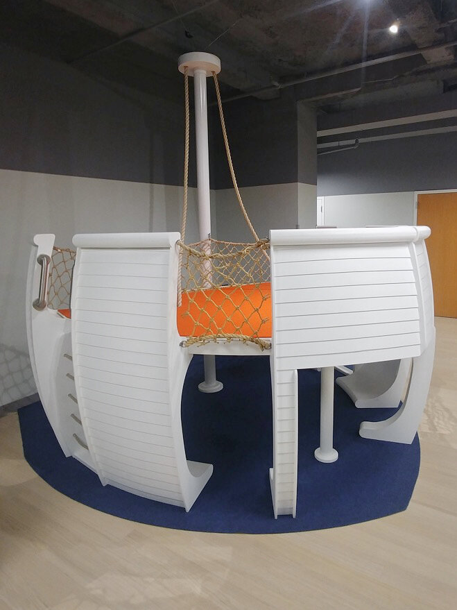 Custom Boat Play Structure