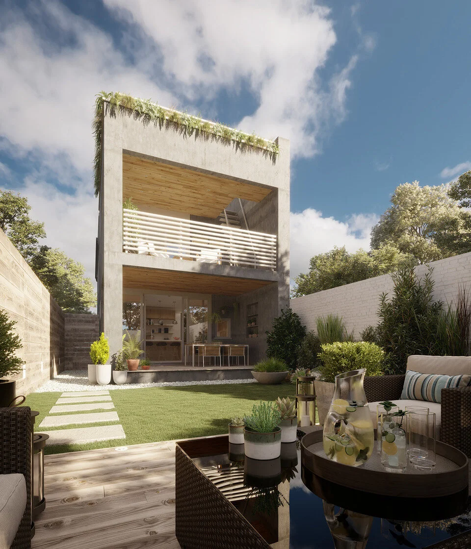 Old Town Alexandria Residence - Exterior Day