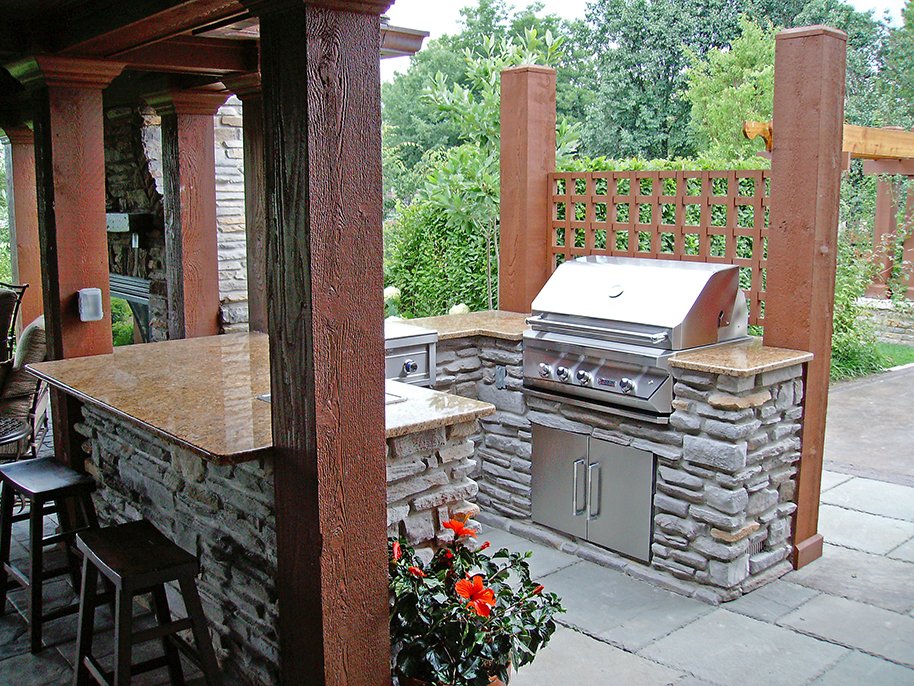 Custom Outdoor Kitchen