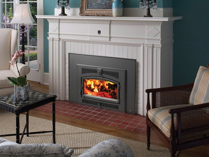 Lopi  Wood Fireplace Insert Medium Flush Wood NexGen-Fyre™ Arch
